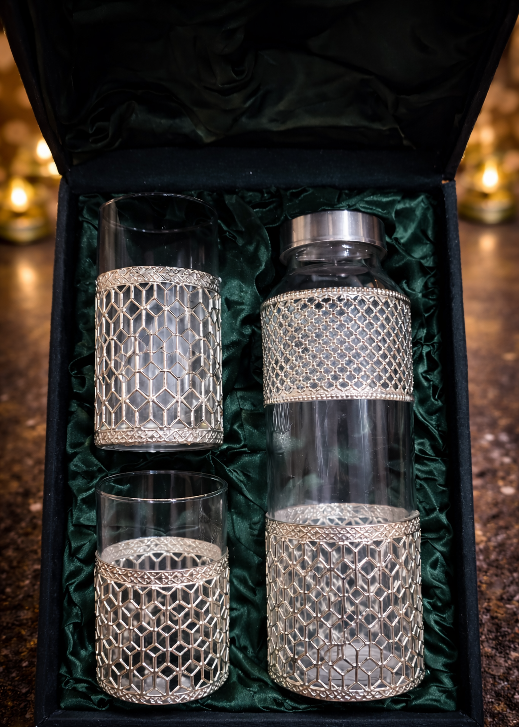 999 Pure Silver Plated/ Drinkware Set