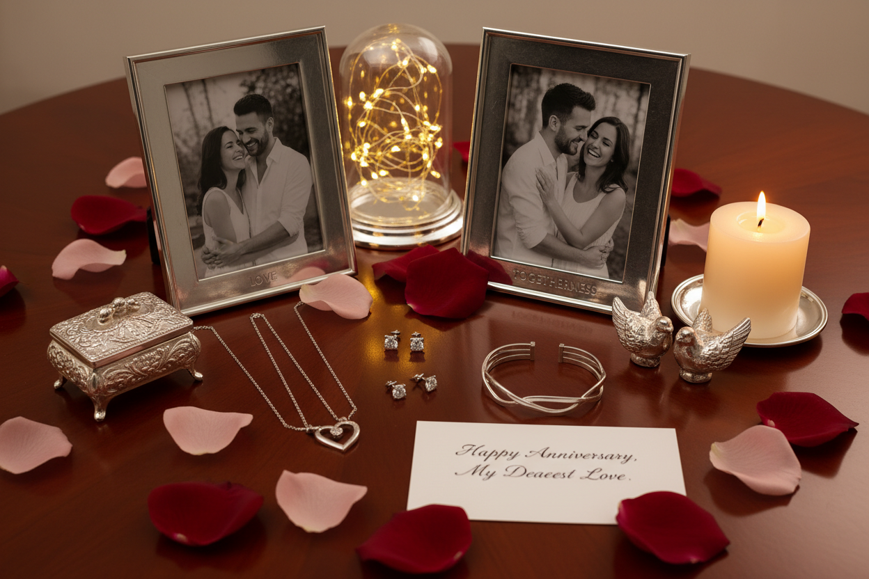 Anniversary Gifts - Celebrate Love with Timeless Silver
