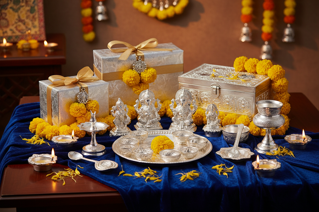 Best Diwali Gifts - Illuminate Lives with Silver Treasures