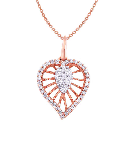 Gold And Diamond Earring