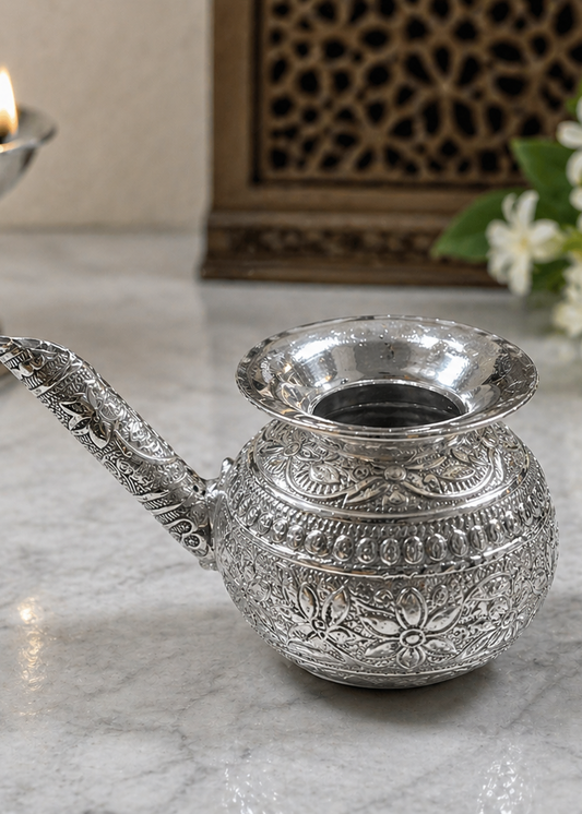 German Silver/ Mini Kalas With Pipe