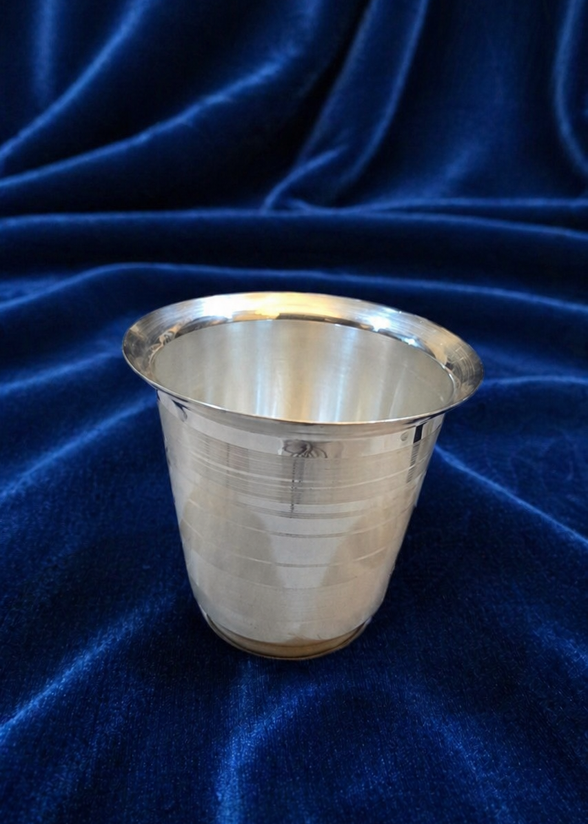German Silver/ Mini Glass