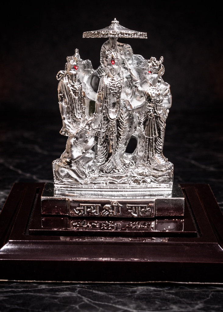 999 Silver Plated/ Ram Darbar With Protective Cover