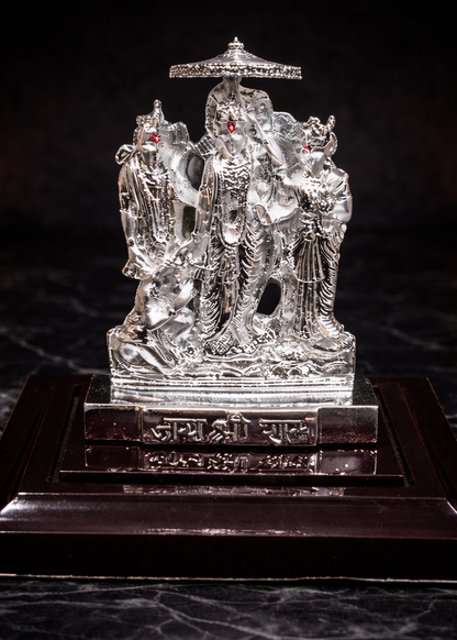 999 Silver Plated/ Ram Darbar With Protective Cover