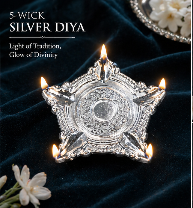 German Silver/Star Deepak