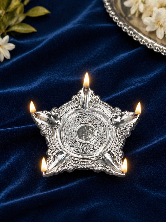 German Silver/Star Deepak