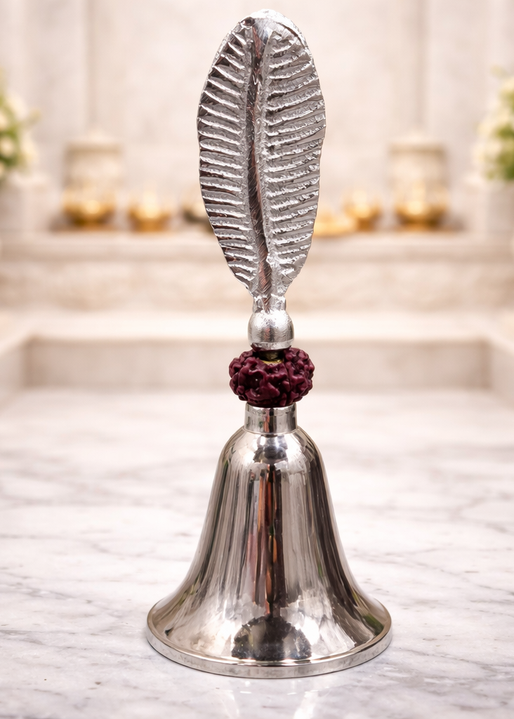 Divine Silver Bell /100% Pure silver Finish