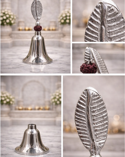 Divine Silver Bell /100% Pure silver Finish