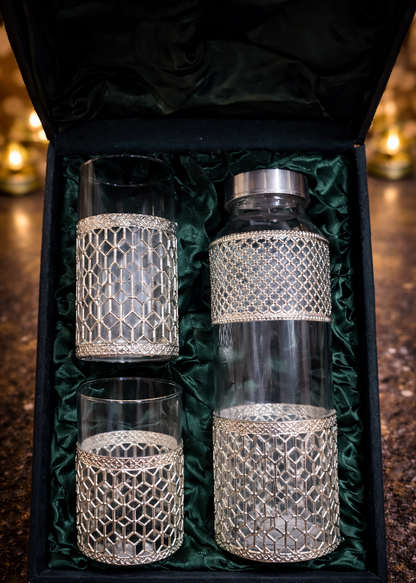 999 Pure Silver Plated/ Drinkware Set